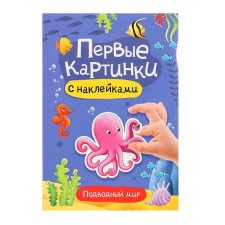A brochure with stickers 