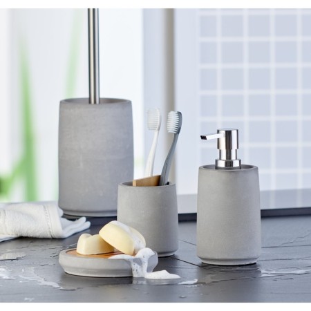 Axentia Turin dispenser for liquid soap made of polyurezine Ø 8.5 cm, height 16 cm, volume 300 ml-3