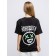 Children's T -shirt, height 116 cm, black color