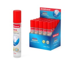 Chancellery Erichkrause, 50 ml, with a soft silicone applicator, is suitable for paper, frost -resistant