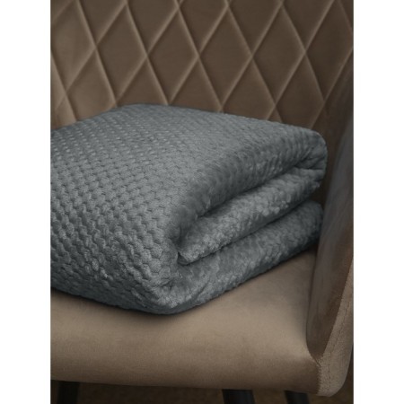 Texrepublic blanket, size 200x220 cm, gray color-2