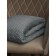 Texrepublic blanket, size 200x220 cm, gray color