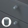 Handle button Cappio PK330, D = 30 mm, graphite color