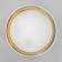 Luer with PDU "Rego" LED 120W 3000-6000k White-gold 50x50x10 cm Bayerlux
