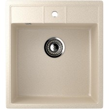 Мойка кухонная Ulgran U406-328, 500х445 мм, цвет бежевый