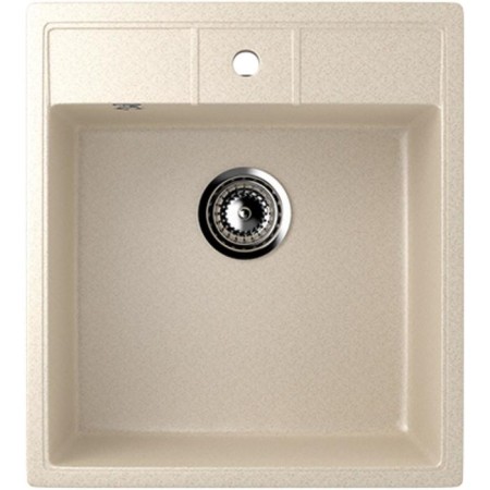 Kitchen Washing Ulgran U406-328, 500x445 mm, beige color