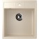 Kitchen Washing Ulgran U406-328, 500x445 mm, beige color