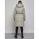 Coat insulated winter female, size 50, green color