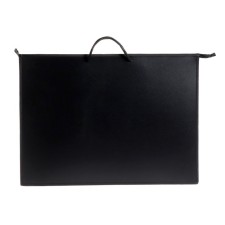 The folder for drawings and drawings A2, 650 x 480 x 50 mm, with handles, plastic, lightning from above, Onyx, pr 2-8, 0.9 mm, pocket, 