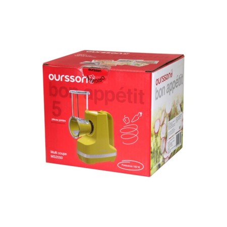 Multi -cutting Oursson MS2050/GA, 150 watts, 5 nozzles, green apple-3