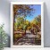 Photo frame A4 21x30 cm 281g white with gold (plastic screen)