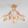 MARCI chandelier, 5x40W E27, color gold