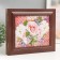 Key closed "Bouquet" 26.5x31.5 cm nut
