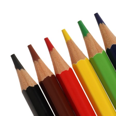 Pencils Watercolor 6 colors, Ray "Classic", with a brush-2