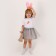 Carnival set "Favorite Bunny": T -shirt, skirt, rim, thermonacleka, height 98–110 cm