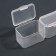 Organizer for decor, 7 blocks, 3 cells, 10.5 × 17 × 2.5 cm, the color is transparent