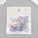Glass 8/0 "Matte translucent. Melange blue-violet" 10 g