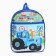 A backpack with a pocket 25*22*9cm, Blue Tractor