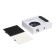 Vacuum cleaner for manicure LMP-02, 80 watts, 4000 rpm, 1 filter, white