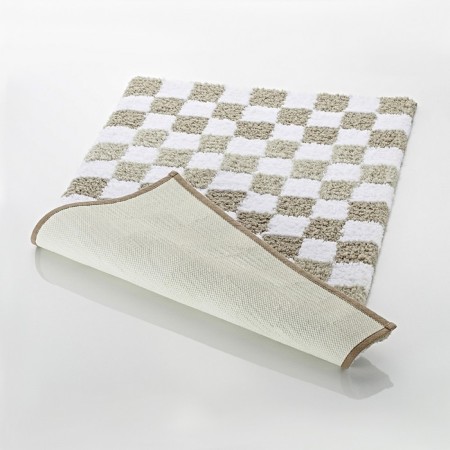 Grand Prix bathroom mat, beige/brown 55x50 cm-3