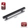 The handle is 128 mm, square, black