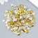 Decor for creativity Metal "Heart" gold set of 200.8x0.8 cm