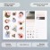 Stickers Paper "Geometry" set 2 sheets 20x15 cm