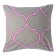 Pillowcase "Ethel", size 70x70 cm, lilac color, sore