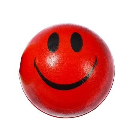 Ball "Smiley", soft, 4.5 cm, mix colors-2