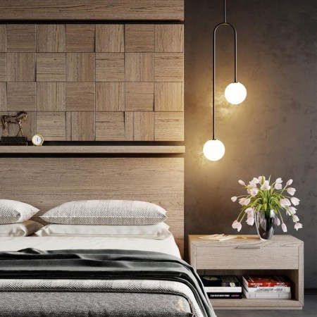 IP20 E14x2 ceiling lamp 40W-2