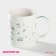 Porcelain Mug "Defender", 340 ml, white color