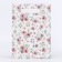 Gift box-package, packaging with a cut handle, "pink flowers", 19 x 9 x 27 cm