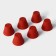 A set of baking shapes “Flower pots”, silicone, 6.5 × 5.5 cm, 6 pcs