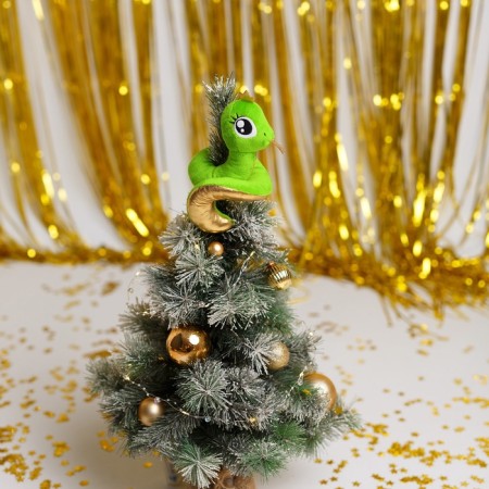 Soft toy Snake Golden Princess, 17 cm 942-7