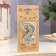Candle in the cake "Square", number "2", silver, 6.5x4