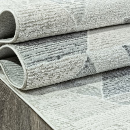 Rectangular carpet Durkar Rubi, size 80x150 cm, color Cream/Grey-3