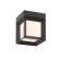 Wall lamp LED, 1x9W 3000k, 22x22x27 cm, black color, white