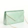 Female bag on a magnet, green color