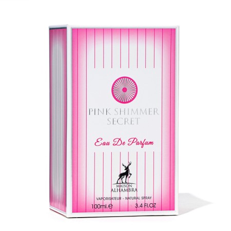 Perfume Water Women's Pink Shimmer Secret (based on Victoria Secret Bombshell), 100 ml-2