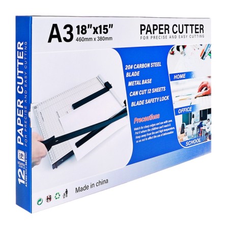 Sable cut for papers A3 up to 10 sheets, metal base-7