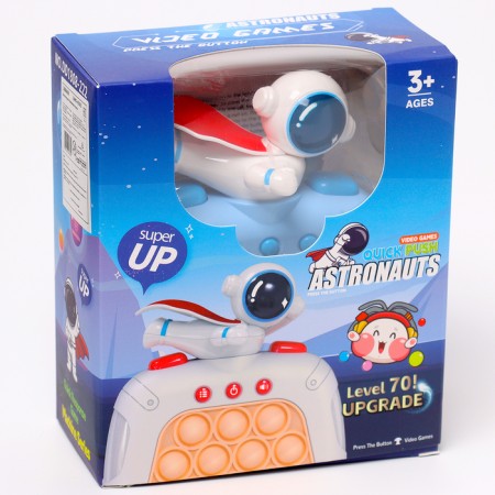 Developing toy "astronaut", light, sound, species mix-7