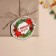 Schildik decorative for the gift "Happy New Year!", 9 x 8 cm, New Year