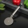 Knife for pizza and dough fargo, 20 × 6.5 cm, stainless steel, black color