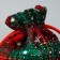 Bag gift canvas "Snowflake", 10 x 12 cm +/- 1.5 cm, New Year