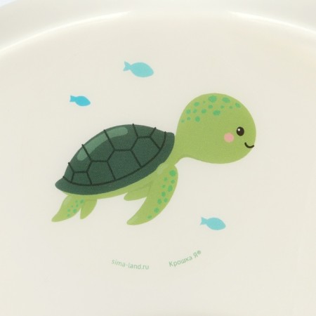 Children's pot "Turtle", white color-2