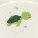 Children's pot "Turtle", white color