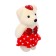 Foam toy "Bear with a butterfly", color mix