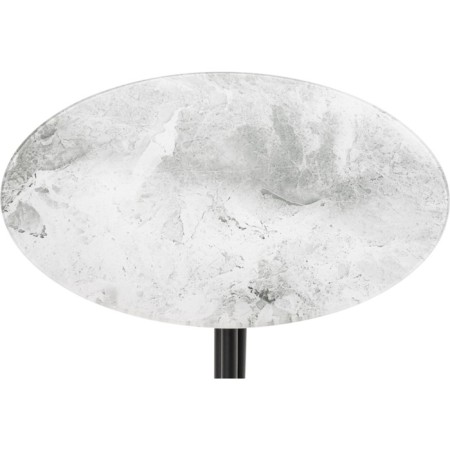 Cuts set Ruscus white marble/gray marble/Galifax metal, black 52x52x58.2 cm-8