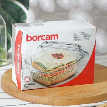 Borcam, 1 l, 20.4 × 16 cm, corrugated, corrugated pan.-6