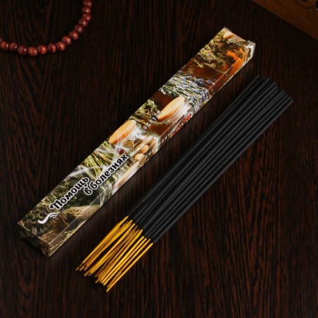 Incense "Relaxation of help in diseases", 20 sticks in packaging-2